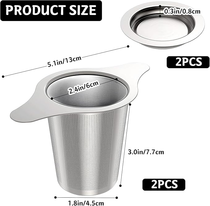 Stainless Steel Mesh Tea Infuser (Large)