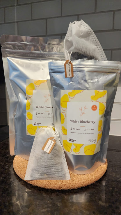 White Blueberry Tea Sachets